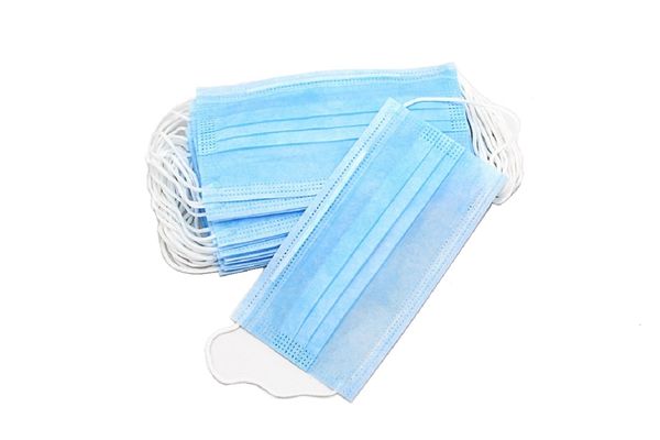 

dhl ship 500 1pcs face3 layer dustproof face pm2.5 safety facare party mask blue elastic masks 7uih