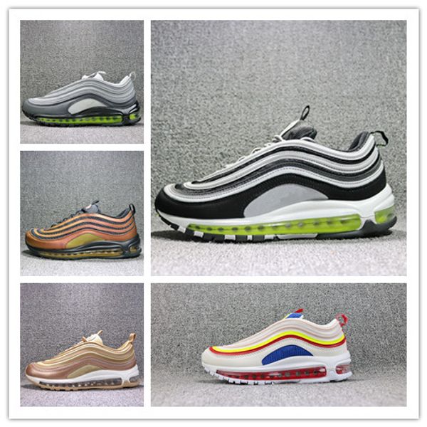 

new wholesale summer gold green black men running shoe og sports women sneakers low outdoor trainers size 36-45