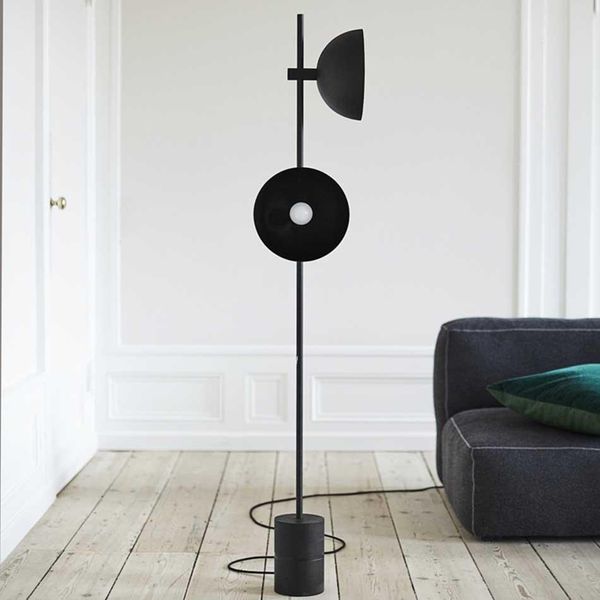 LED Modern Lamp Ferro Floor Standing Sala de Leitura Escritório Candeeiro Estudo Decor Art Industrial Lâmpadas pe Sala de jantar