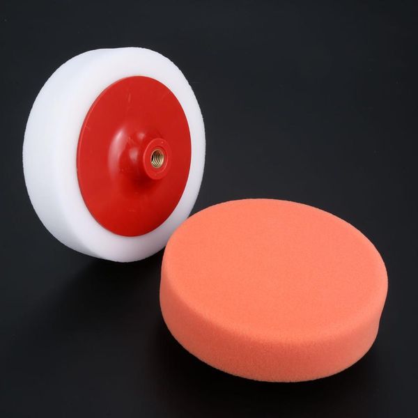 

dreld 7'' 180mm car sponge polishing pad waxing buffing polishing pad wheel kit for car polisher cleaning tool with m14 thread