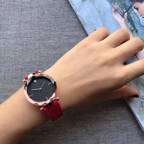

women watches women watches starry sky luxury fashion diamond ladies pu leather women's quartz wristwatch, Slivery;brown