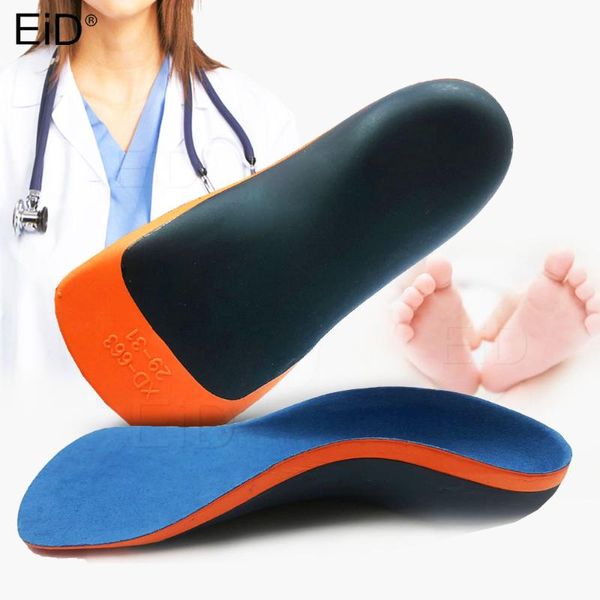

kid children ortc gel high arch support insoles gel pad 3d arch support flat feet for women men orthopedic foot care, Black