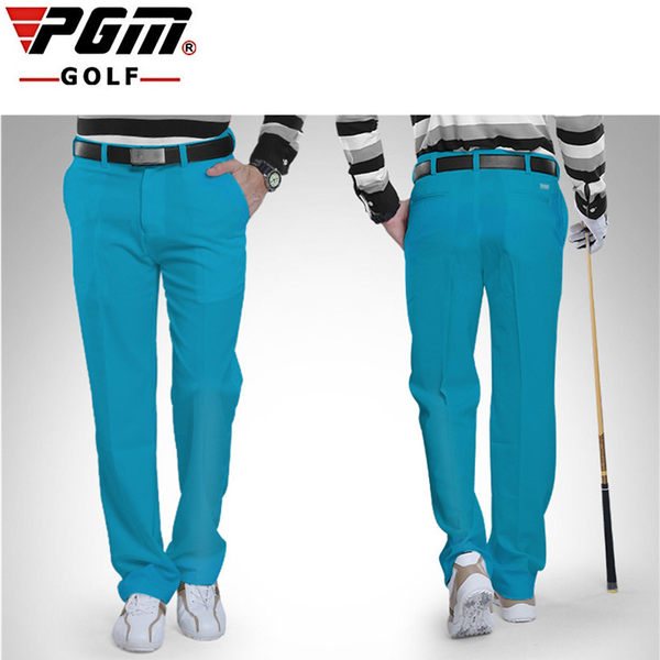 

pgm male golf pant golf long trouser sports pants size xxs-3xl solid color fashion casual wear, Gary;green