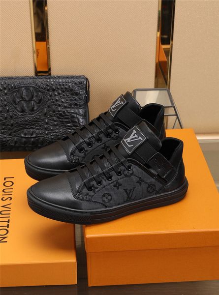 

fashion is concise convenient business wear men's casual shoes size:eur38-44, Black
