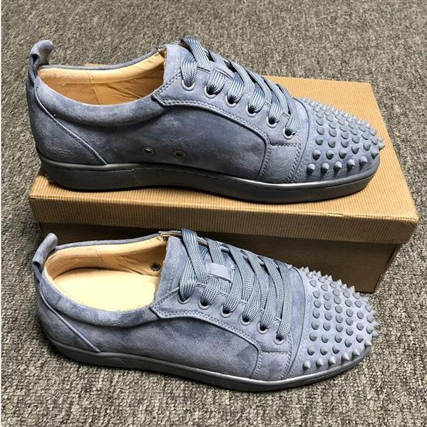 

2019 low red bottom sneakers for men luxury black leather fashion casual mens womens shoes designer causal shoes wholesale l1