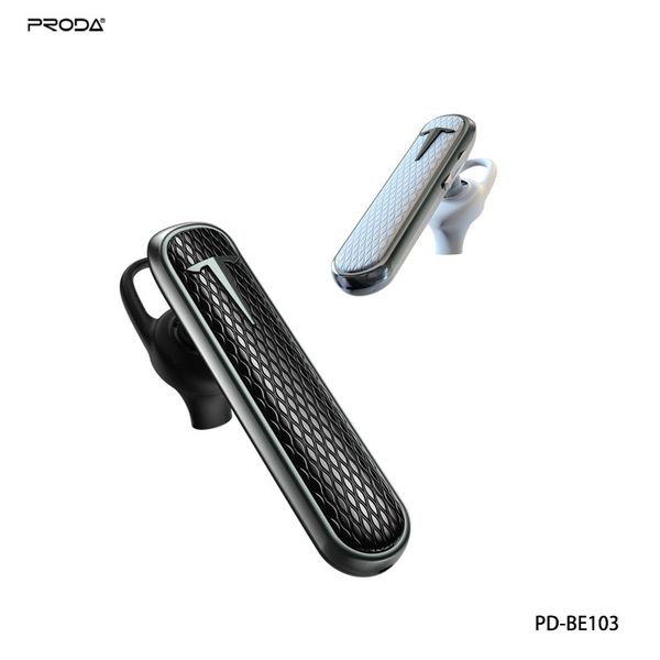 

proda pd-be103 zhanji series wireless talking earphone in-ear hands wireless headset for meetings or driving