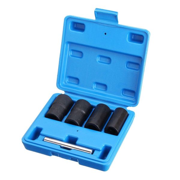 

4pcs grip n twist sockets locking wheel nut removers damaged rounded bolt
