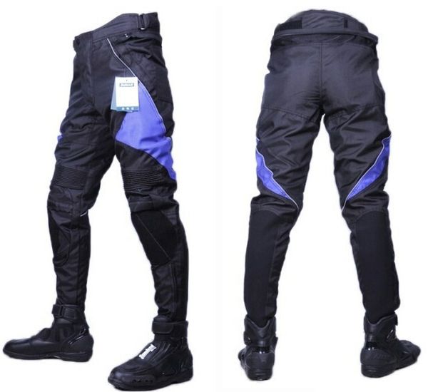 

duhan motorcycle pants moto racing trousers motorbike riding pant made of oxford cloth windproof and warm 4 size, Black;blue