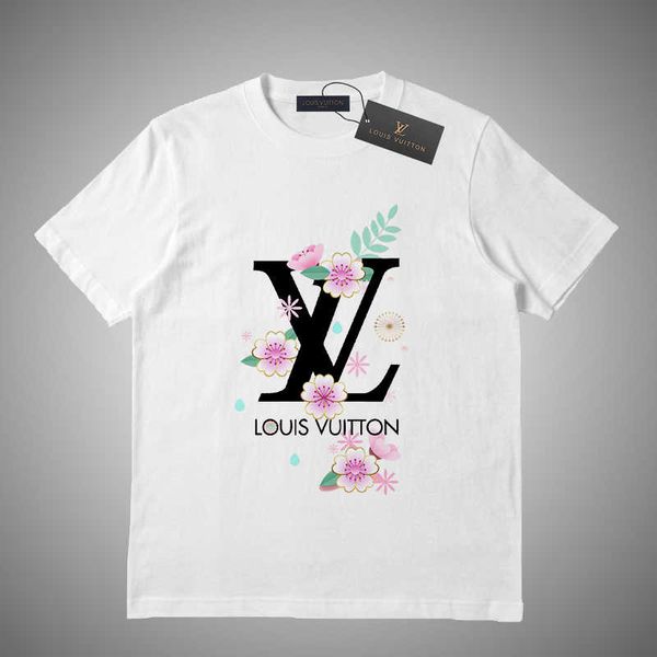 

louis vuitton lv мужская рубашка конструктора summer tops повседневные футболки для мужчин женщины с коротким рукавом рубашки марка одежды п, White;black