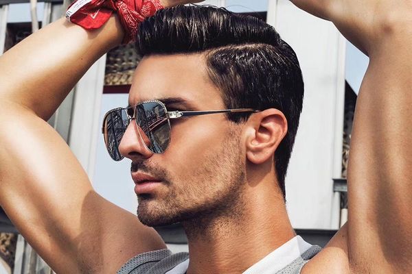 

millionaire sunglasses fashion sunglasses vintage designer sunglasses for men women sell gold plated model z1197u size 57-17-145, White;black