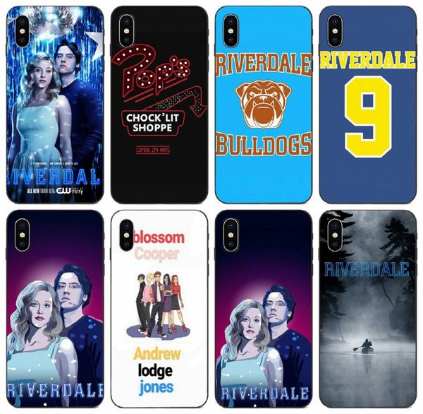 

tongtrade] american popular tv riverdale south side serpent case for iphone 11 pro max x xr xs 8 7 6s 5s plus samsung a7 huawei g8 g9 case