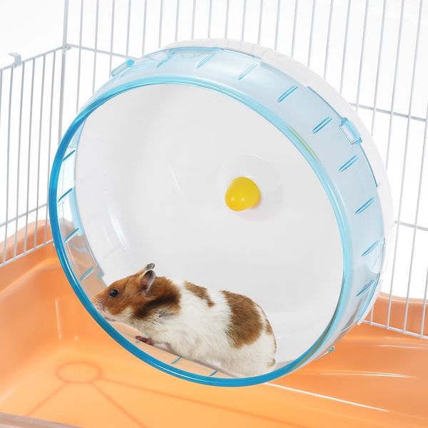 

8.3inch hamster wheel guinea pigs rat exercise wheel spinner pp run disc small animal pet toys