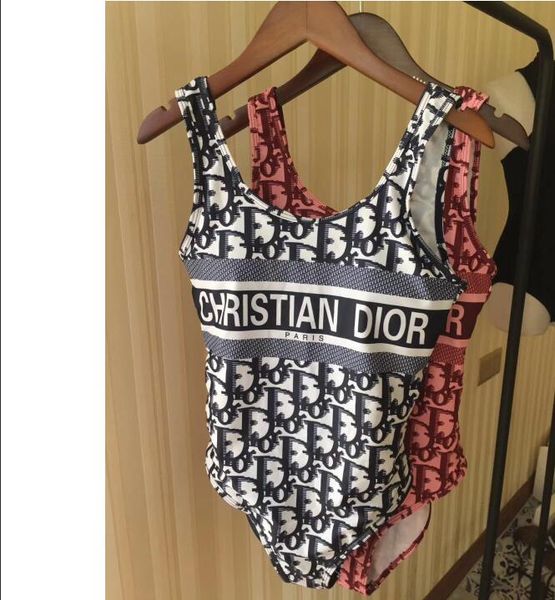 

womens designer one-pieces swimsuit bikini set fashion brand swimwear with letters bathing suits women's clothing s-xl, White;black