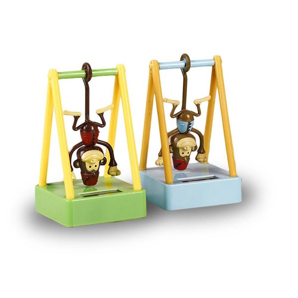 

car ornament solar powered swing monkey dancing shaking head cartoon animal doll automobile auto dashboard decoration cute