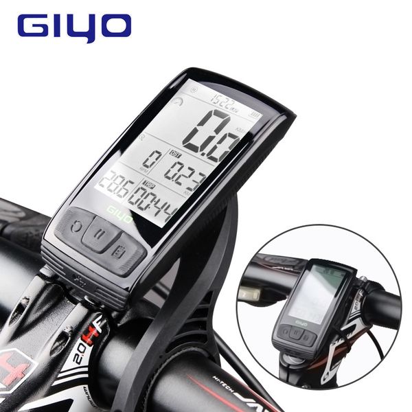 

giyo wireless bluetooth 4.0 bike computer cycle speedometer speed / cadence sensor rainproof waterproof cycling computer