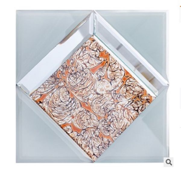 

2020 polished mirror crystal glass background wall mosaic living room storefront decoration seamless mosaic tiles 30*30cm a17