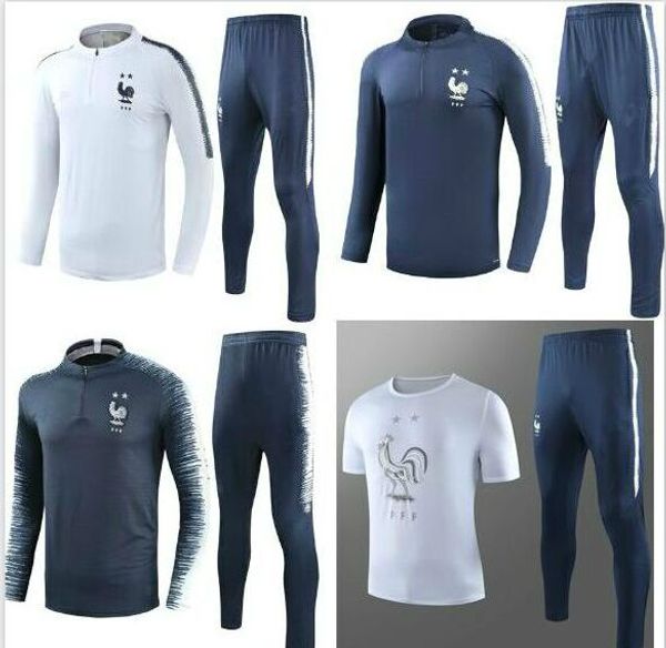 

Extra ize xxl 3xl maillot de foot urvetement homme equipe de franica 2xl 2018 port football french occer track uit jer ey