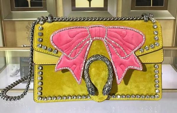 

Top Quality women shoulder bag 28cm Dionysuss Crystal Genuine Leather Shoulder Bag 403348 30cm Handbags with Box Dust Bag Free Shipping