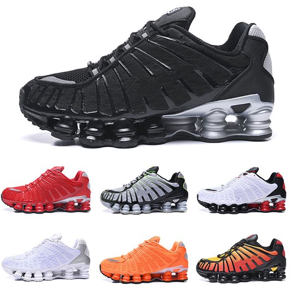 

new shoex tl womens mens running shoes r4 nz black orange white metallic silver golden designer sneakers sport trainers size 40-46