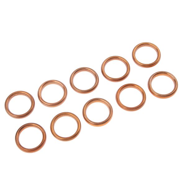 

10x exhaust muffler pipe gaskets for jialing jh70