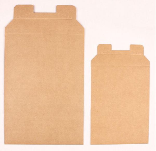

30pcs a5:232*174mm envelope folder kraft paper storage pouch holder paper document file folder organizer bag