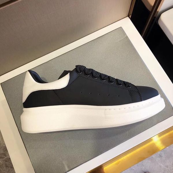 

sneakers men women shoes sneakers mens designer sneakers casual shoes flat shoes size with box 35-45, Black