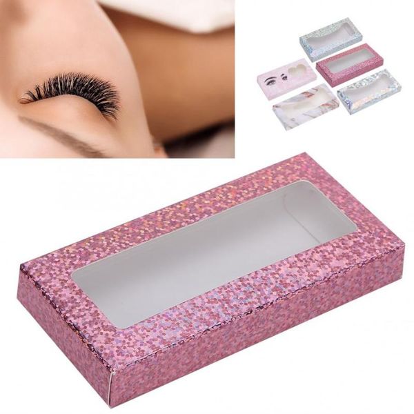 

eyelash curler 10pcs false eyelashes storage case eye lashes grafting box organizer natural