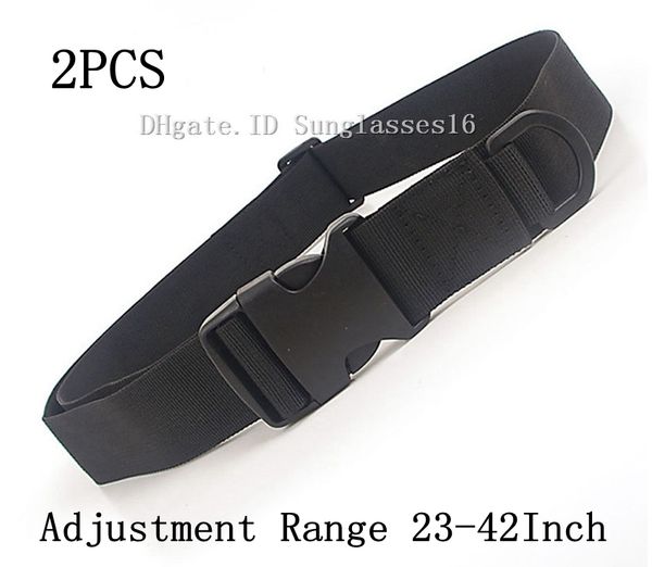 

2pcs для lot man пояса мужских дизайнерских ремней черного quick release гибкой регулируемой талия пластиковых пряжек web ткать travel ремен, Black;brown