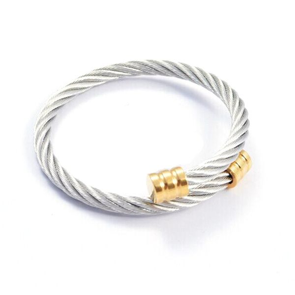 

fashion punk style stainless steel bracelet women wrist bracelet women wrist fashion jewelry gifts, Black