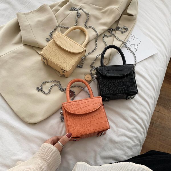 

super mini stone pattern pu leather crossbody bag for women 2020 lipstick bag lady shoulder handbags cross body