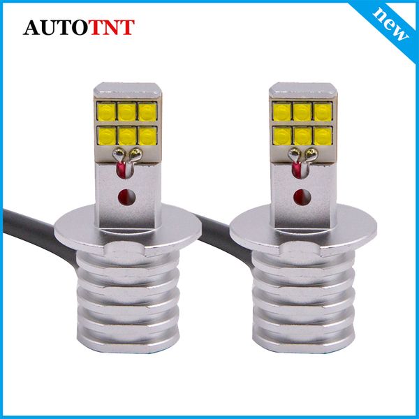 

2pcs high power h3 led light bulb for car fog lamp driving light 12v 24v truck