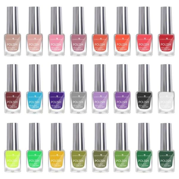 

6ml 24 nail polish colors peel off nail art latex quick drying tasteless and non-toxic manicure protective 65x22mm