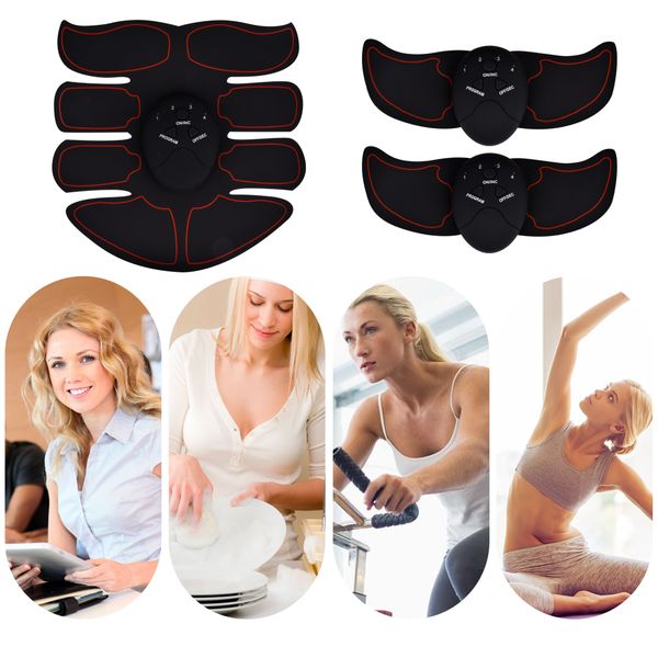 

смарт ems бедро trainer electric muscle стимулятор wireless ягодица брюшной abs стимулятор фитнес тело массажер для похудения