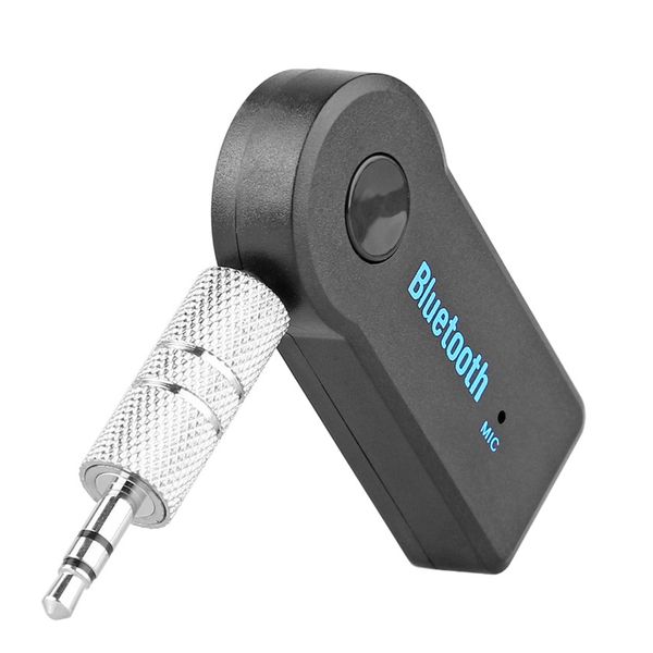

mini bluetooth audio receiver transmitter 3.5mm jack handsfor car kit music adapter bluetooth car aux