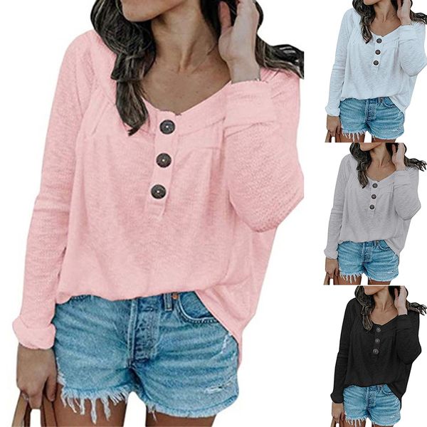 

workout yoga shirts women solid sport o-neck long sleeve shirt pullover gym running jogging wear plus size loose shirt, White;red