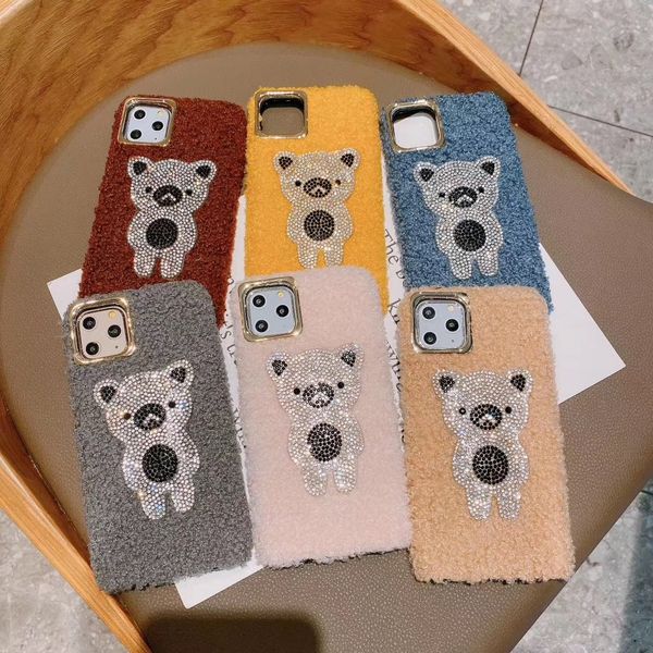 

phone case for iphone 11 / 11pro max phone case for iphone 6/6p/6sp7/8/7p/8p/x/xs/xs back real cover with cute bright ornament 10 styles