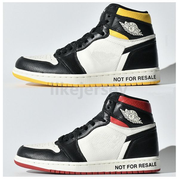 

2019 high 1 nrg og mens basketball shoes black toe not for resale 1s no l's black yellow blue unc size 36-47