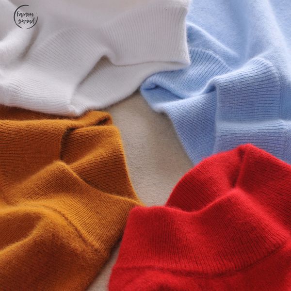 

свитера кашемир высокого качества теплых женщины мода осень зима женщина мягкая удобная перевозка груз тонкого кашемир пуловеры падение, White;black