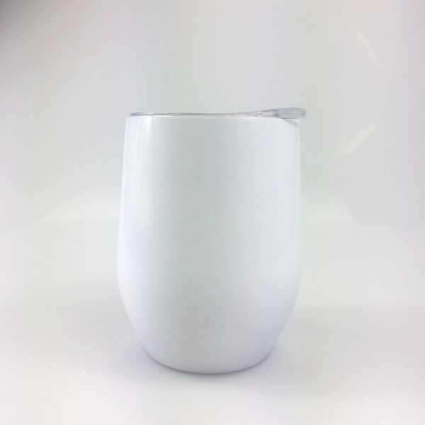 

diy egg wine with wine stainless 12oz lid sublimation stemless steel glasses shipping glasses tumbler cups fxmbp
