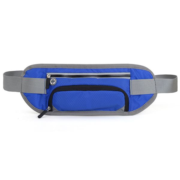 

multi-purpose outdoor sports waterproof pockets riding marathon running belt pack personal pockets fits 6.6 inch cell phone