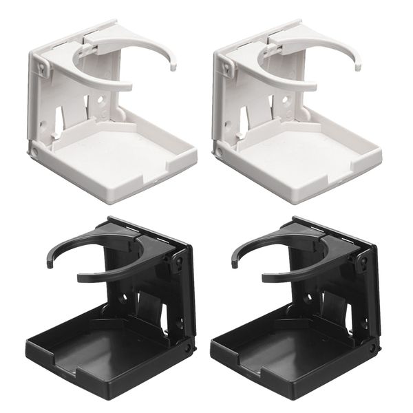

4pcs car folding fodable drink holder organizer cup stand mount hard plastic