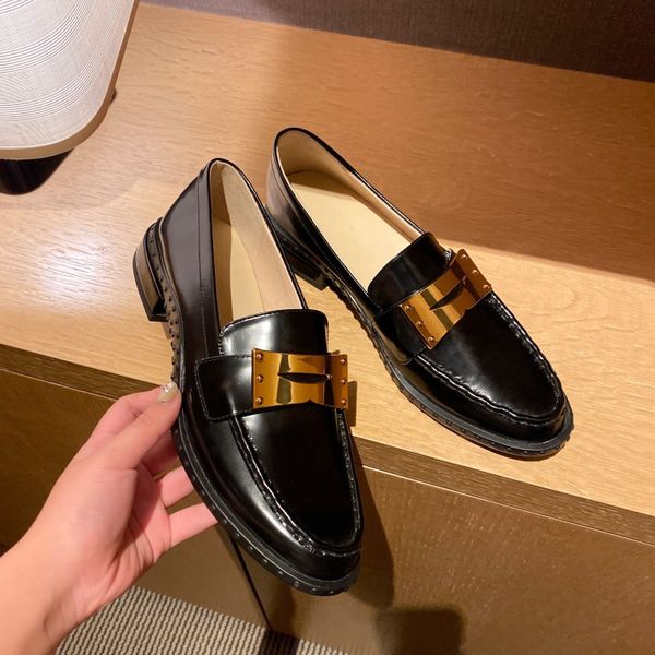 

mljuese 2020 women pumps soft cow leather autumn spring round toe black color metal decoration high heels party dress