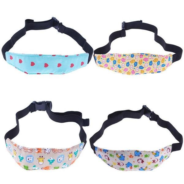 

cute safety baby kids car seat sleep nap head band support holder belt