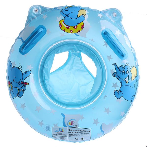 

baby kid inflatable circle handle seat float ring raft chair swimming ring