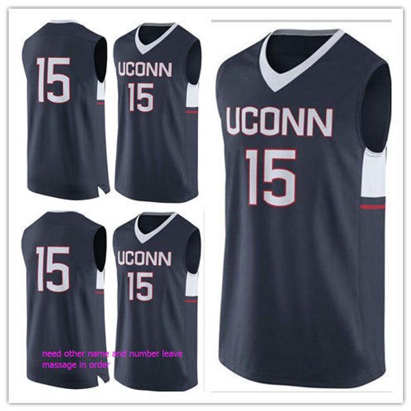 

на заказ # 15 uconn huskies мђжина женин молодежне бакеболне майки ѬазмеѬ s-5xl лб, Black;red