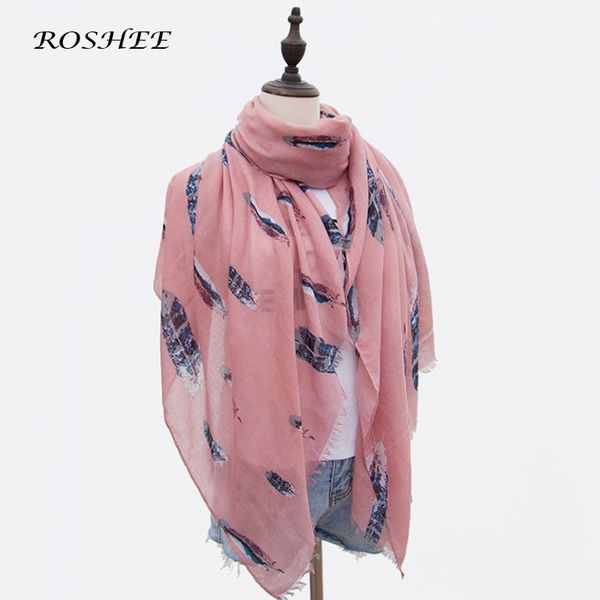 

feather scarf female luxury scarves lady shawl femininos foulard warm vintage tippet colorful cotton cape female retro bufanda, Blue;gray
