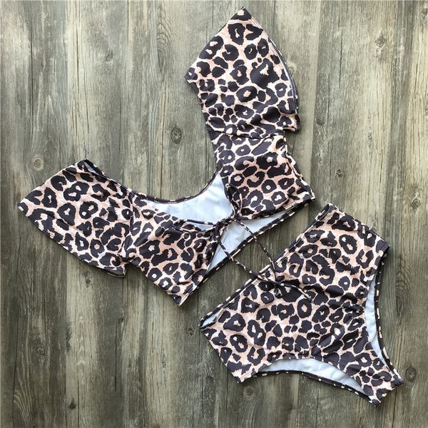 

swimsuits for women 2019 micro bikinis swimwear leopard swimsuit suit print women swimming for bathing cheetah print polyester women, White;black