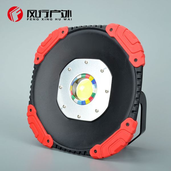 

popular outdoors w831 throw light lamp high-power extensive light lamp move hand lantern cob led charge construction site lamp