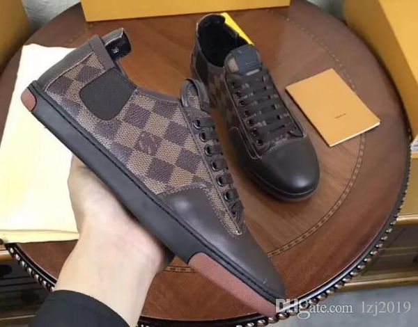 

for sale 2020 winter arrival brand men shoes black genuine leather high-fashion casual shoes men sneakers no56