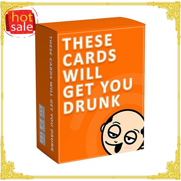 

Card make you drunk fun drinking card game crew your friend over board game party game